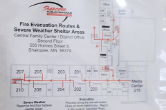 1st Floor Fire Evacuation Plan