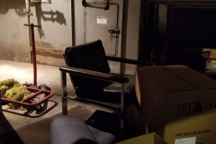 HVAC crawl space - basement