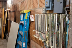 2nd Floor (Mechanical Room wall with phone wires)