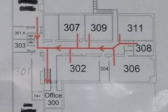 3rd Floor Fire Evacuation Map