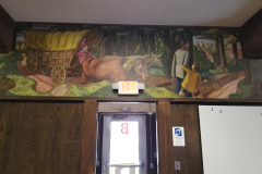 2nd Floor Board Room (middle section of mural above west wall)