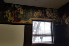 2nd Floor Board Room (right side of mural above west wall)