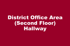 District Office Area (Second Floor) Hallway