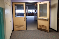2nd Floor (entry doors to Media Center / Room 215)