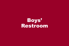 Boys' Restroom