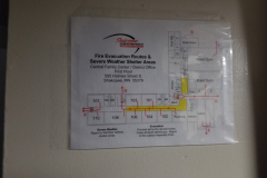 1st Floor Fire Evacuation Plan