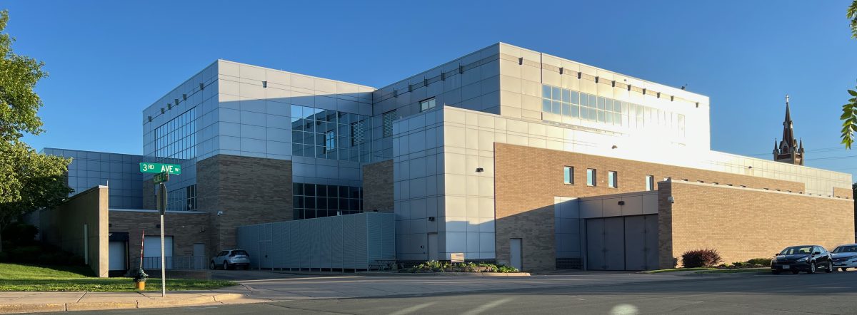 Scott County Jail, former Jacob Ries Bottling Works (June 2024)