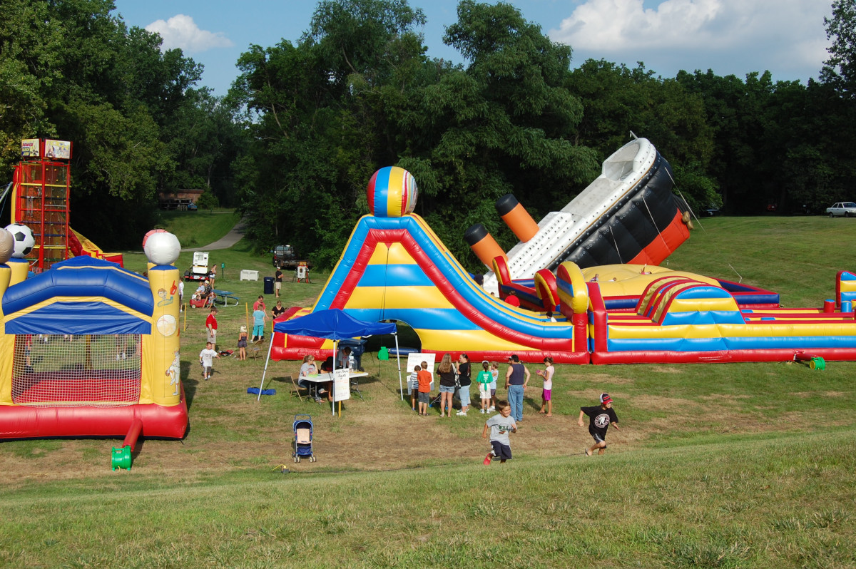 Shakopee Derby Days 2010 Family Fun Park in Huber Park former rodeo grounds